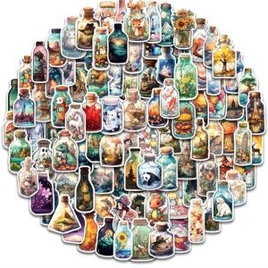 100 Aesthetic Colorful Art Stickers- decor laptop phone mug luggage cup